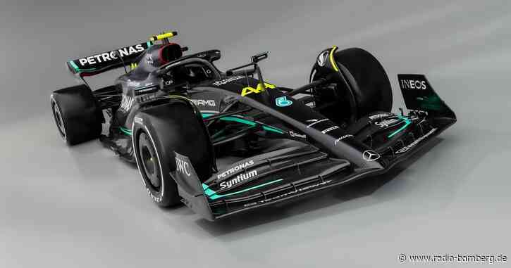 Neuer Mercedes-Bolide wieder in Schwarz