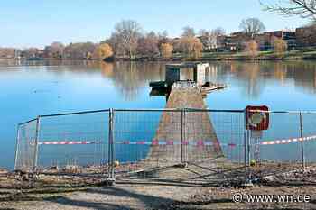 Der Steg am Aasee soll saniert werden