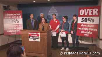 Nurses, lawmakers back hospital staffing legislation