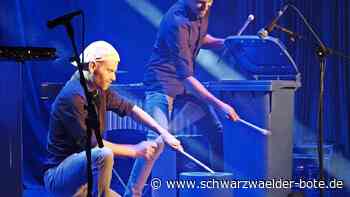 Konzert in Nagold: „Double Drums“ bringt  sogar Abfälle zum Klingen