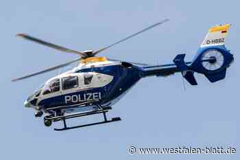 Polizei sucht mit Hubschrauber nach vermisster Hiddenhauserin
