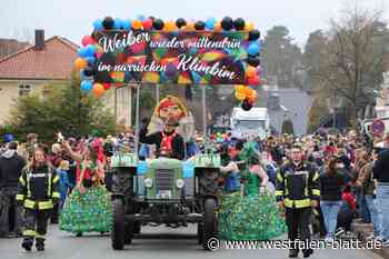 Straßen für die Party gesperrt