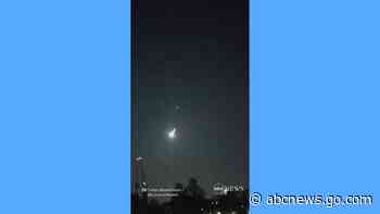 WATCH:  Meteor lights up skies over England