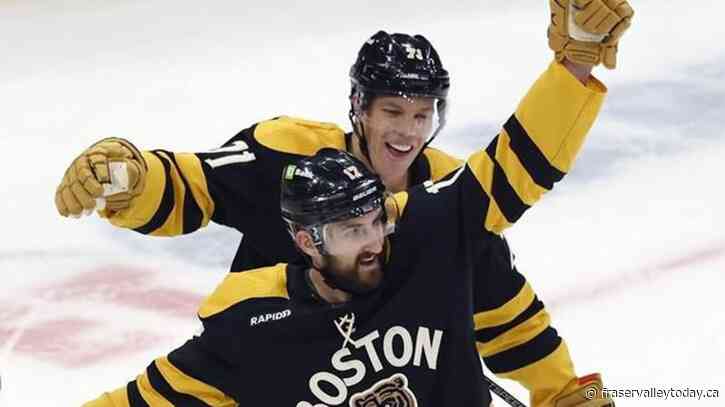 ‘Amazing’: Dominant Boston Bruins on record-tying pace