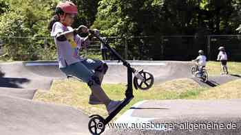 Die Arbeiten für die Pumptrack-Anlage in Göggingen beginnen