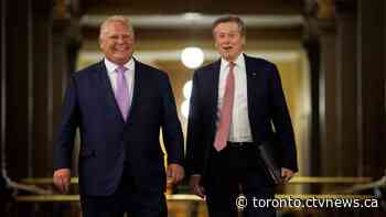 Doug Ford claims 'lefty mayor' replacing John Tory would be 'disaster' for Toronto