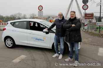 Über die Weserbrücke fließen weder Verkehr noch Informationen