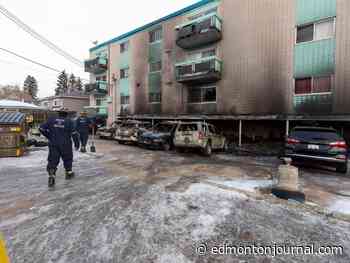 South central Edmonton apartment evacuated due to fire