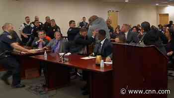 Man rushes at Buffalo grocery store mass shooter during emotional sentencing hearing