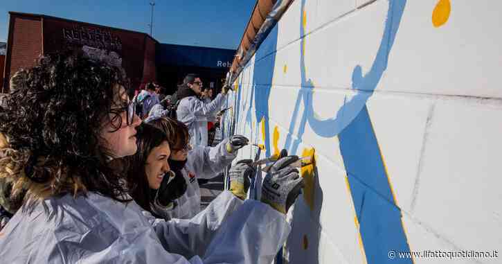 Accendiamo il futuro, a Roma la due giorni dell’attivismo green: 100 giovani under 30 realizzano un murales mangia smog a Rebibbia