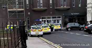 Wanted man arrested after huge police presence descends on North Shields town centre