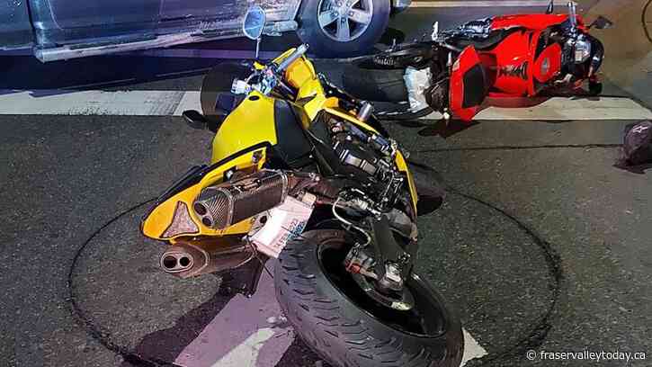 Abbotsford Police, RCMP track down two motorcyclists observed at over 200 km/hr on Hwy. 11