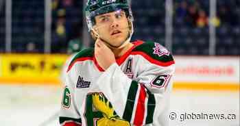 Halifax Mooseheads’ Zachary L’Heureux suspended 10 games for fan incident in Gatineau, Que. 