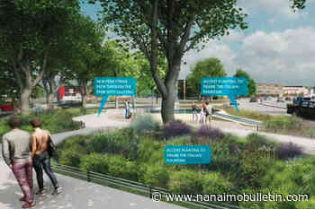 Two fenced-off parks in downtown Nanaimo to be redesigned as part of Terminal Avenue work