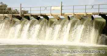 Thunder of river water crashing over Mildura's unique weir