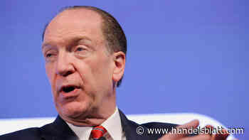 Armutsbekämpfung: Weltbank-Chef Malpass tritt Ende Juni zurück