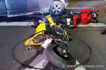 Two Mission bikers hit speeds of 200 km/h and pass cop car in Abbotsford