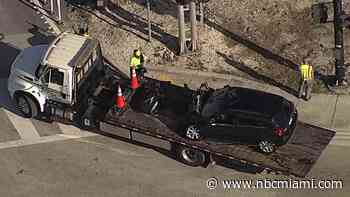 Driver Hurt After Crash Involving Brightline Train in Deerfield Beach