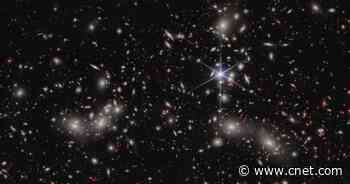 Scientists 'Star Struck' by Webb Telescope View of Galaxy Megacluster     - CNET