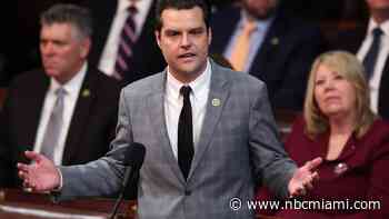 Rep. Matt Gaetz Won't Be Criminally Charged in DOJ Sex Trafficking Probe, His Lawyers Say