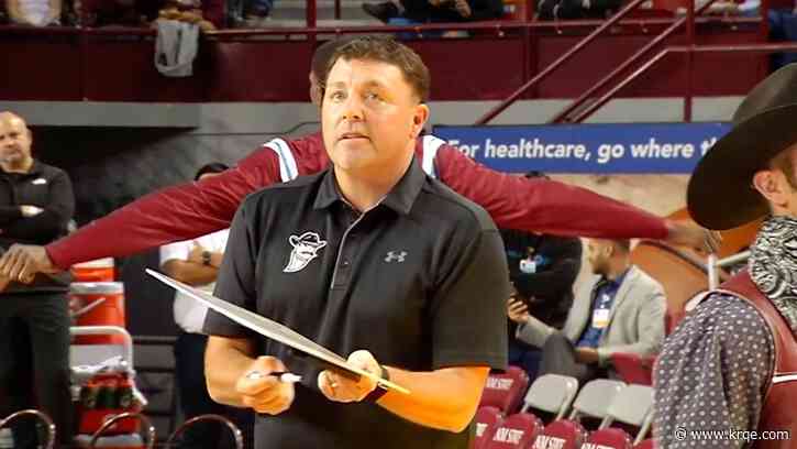 Who is the coach NMSU fired amid hazing allegations?