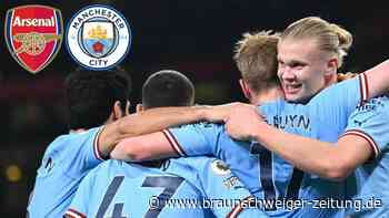 Wieder Tabellenführer: City schlägt Arsenal