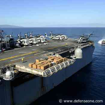 ‘We Didn’t Have the Ships,’ to Send the ‘Best Option’ to Help Earthquake Victims, Commandant Says