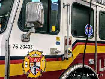 Firefighters battle barn fire on Albion Road