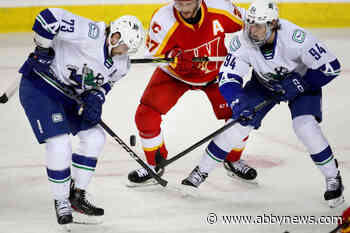 Abbotsford Canucks bounce back with 4-2 win over Calgary Wranglers
