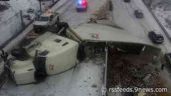I-70 lanes reopened in Glenwood Canyon after semi rollover