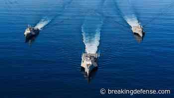 Navy eyeing Littoral Combat Ships as ‘mothership’ for unmanned platforms, SecNav tells lawmakers