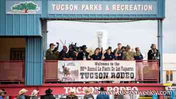 Navy Week sailing into Tucson during rodeo