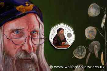 Harry Potter coin launched by the Royal Mint featuring Dumbledore