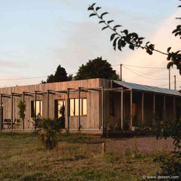 Studio Bark builds demountable Nest House with architecture students