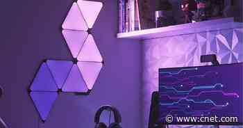 This Nanoleaf Shapes Kit Will Light Up Your Home for $190 (Save $30)     - CNET