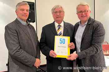 FDP Lübbecke ehrt Dieter Schweppe mit Theodor-Heuss-Medaille