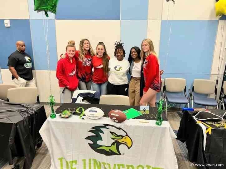 McNeil High senior earns female flag football scholarship