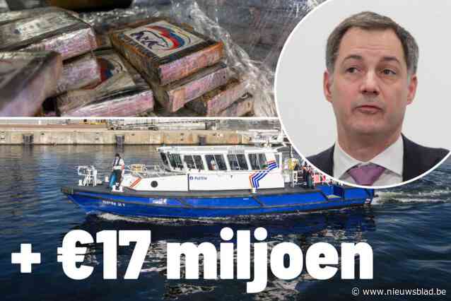 Forse investeringen in Scheepvaartpolitie in strijd tegen drugsmaffia: verdubbeling van aantal manschappen in haven tegen 2025
