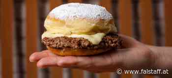 Fleisch zum Fasching: Krapfen gibt's jetzt auch als Burger