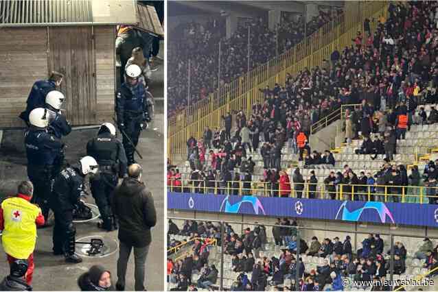Politie misnoegd nadat honderden Benfica-fans tussen Club-supporters belanden, 2 agenten raken gewond: “Dit maakt het heel risicovol”