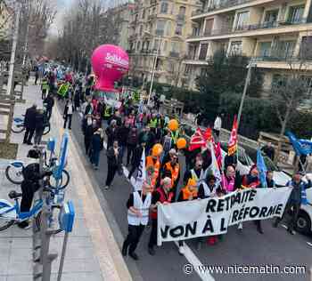 Grève contre la réforme des retraites: "D.T.C", "Manu Ciao", "Borne out"... Les 12 meilleurs slogans vus dans le cortège de ce 16 février à Nice