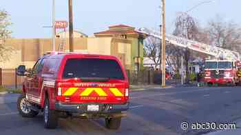 Fire damages downtown Fresno gas station, suspicious activity suspected