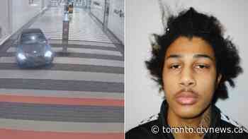 2 men arrested, Canada-wide search warrant for a 3rd after stolen Audi driven through Ontario mall