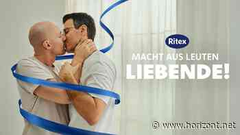 Markenkampagne von Zum goldenen Hirschen: Für Ritex gehen zwei Paare auf Tuchfühlung