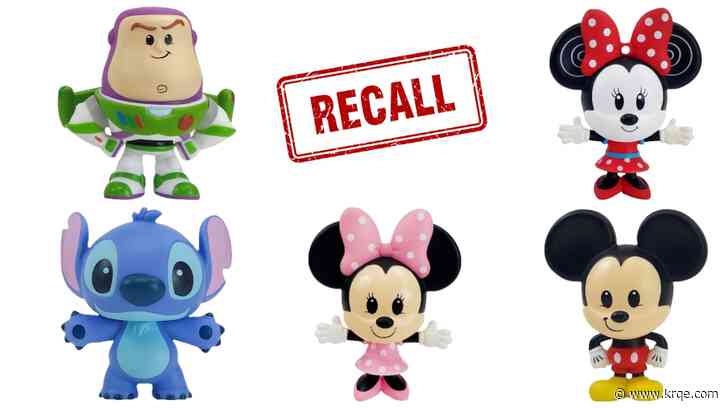 Disney themed children's toys recalled over choking hazard