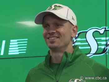 Quarterback Trevor Harris arrives in Saskatchewan to join the Roughriders