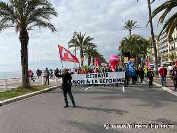 Grève contre la réforme des retraites: une mobilisation en baisse dans les Alpes-Maritimes et le Var, ce jeudi