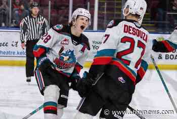 Instant offence: NHL top prospect scores 4 goals in return to Kelowna’s lineup