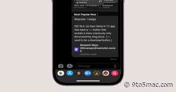 iOS 16.4: iMessage now supports rich content previews for Mastodon posts