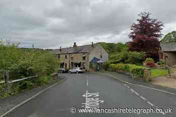 Fire service tackle building fire in Haslingden